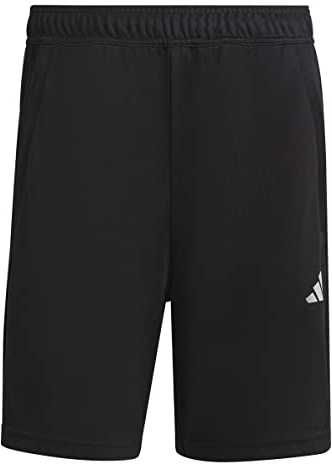 adidas Herren Train Essentials All Set Training Shorts, Black / White, S