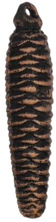 KD89 Gewichte für Kuckucksuhr – deutsche Handarbeit, aus Gusseisen und Form von Tannenzapfen (250 g)