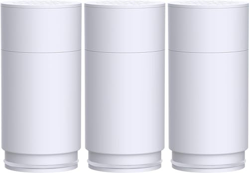 Waterdrop WD-FF-02A Ultra Filtration Filtres à Eau de Remplacement pour Système de Robinet pour Les Soins de la peau, Convient à wd-fc-02-p, Dure Jusqu'à 9 Mois, Paquet de 3
