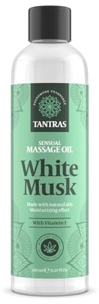 INTIMATELINE | Tantras Love Oil White Musk Massageöl Intim Geeignet 150 ml | Pheromonduft
