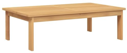 vidaXL Garden Table, Side Table for Dinner Coffee Decorative, Dining Table for Outdoor Patio Balcony Terrace Yard, Solid Wood Acacia