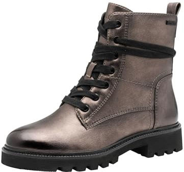 Jana bottines femme carrées vegan, Pewter, 42 EU