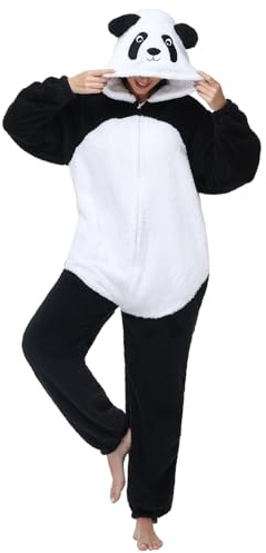 Xinlong Pijama Mono Panda Cosplay Costume Pingüino Ropa de Dormir Invierno Oso Sloth Animal Hombre Mujer Carnaval Halloween