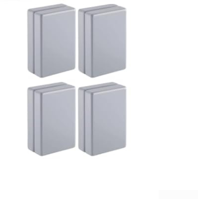 Magneti per tende con clip magnetiche per fissaggio tende, tovaglie, bandiere, tende, dispositivi di supporto per appendere (grigio)