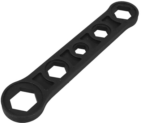 SHINEOFI Llave Hexagonal de Purga para Radiadores Diseño Ergonómico, Herramienta para Válvulas de Ventilación en Sistemas de Calefacción y Fontanería
