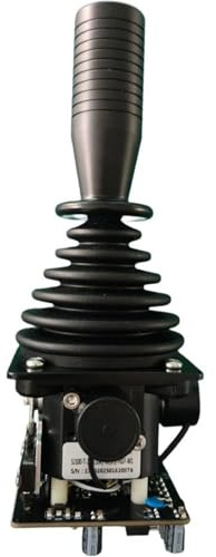 OPEUSLIEV Joystick de habilitación industrial SJ100 en máquinas de construcción, tractores, cosechadoras y maquinaria agrícola.