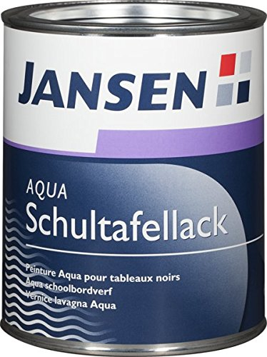 Jansen Aqua Schultafellack schwarz 0,75l