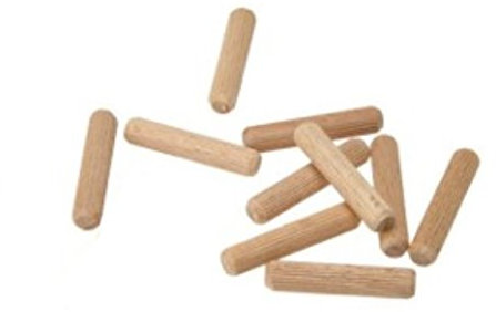 Pack of 10 Wooden Dowels 10mm x 40mm