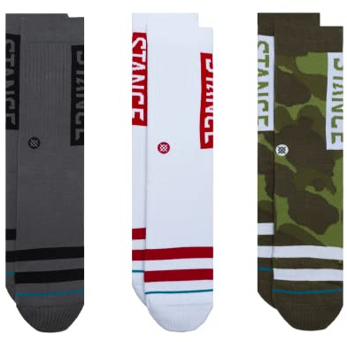 Stance Crew Socken - The OG - 3er Pack