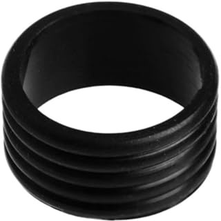 BIGULA Anneaux de poignée de Raquette de Tennis en Silicone 4 pièces Bandes antidérapantes Anneaux en Caoutchouc surgrips absorbants en Place