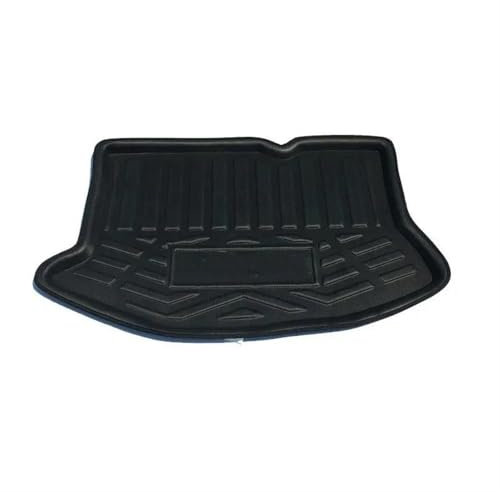 OQRDVVTT Kofferraummatte Für F&ord Für Fiesta MK6 B299 Schrägheck 2009-2017 Kofferraumschutzpolster Anti-Verschleißmatten Kofferraummatten-Innenfutter Kofferraumwanne