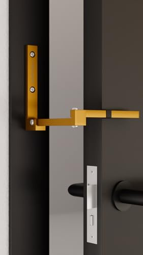 Scheffinger Sicurezza porta V77, struttura robusta, massima resistenza, protezione affidabile in ottone