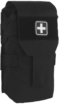 Peminkoo MOLLE Taktische Kleine Erste Hilfe Kit Quick Release Magazin Tasche Tear-Away lFAK Tasche Medizinische Kit für Camping Jagd