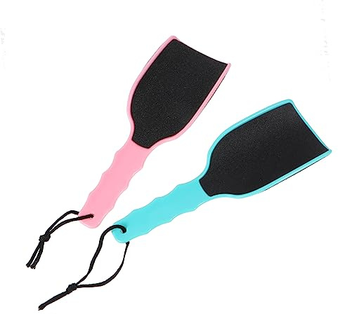 Mikinona 2piezas Herramienta Para Limar La Piel Exfoliante Para Pies Removedor De Piel Muerta Raspador De Pedicura Cuidado Pies Para Eliminar Callos y Durezas