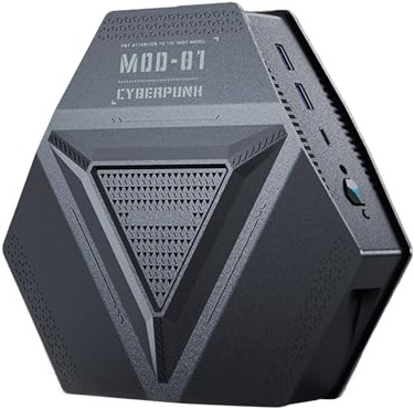 GH9 Mini PC Ordinateur De Bureau I9 12900H 32G DDR4 1TB SSD 4K Sortie Vidéo Compatible Wifi6E Ventilateur De Refroidissement (Prise UE)