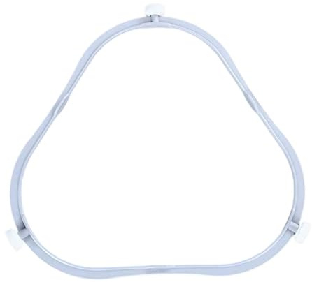 JISADER Plato Giratorio Interior para Microondas, Rodillos de 15 Mm, Profesional, Resistente, Soporte de Bandeja de Vidrio de Repuesto