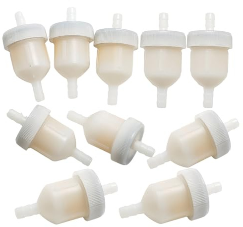 Luxuypon Kraftstoff-Benzinfilter, kompatibel mit GX120 GX160 GX200 GX240 GX270 GX340 GX390 Kettensägen-Ersatzteilen, 10 Stück