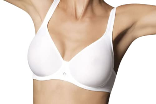 SIèLEI Reggiseno con Ferretto 1822 Coppa D in Microfibra (4 L IT Donna, Skin (Pelle))