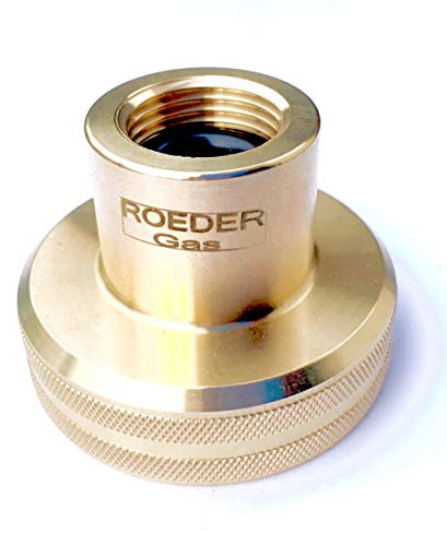 ROEDER-Gas DISH Camping LPG Adapter för fyllning av gasflaskor 11 kg