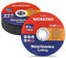 WORKPRO Cut Off Wheels 20-pack, 115mm Metal and Stainless Steel Cutting Wheel, 1.2mm Thin Metal Cutting Discs for Angle Grinder