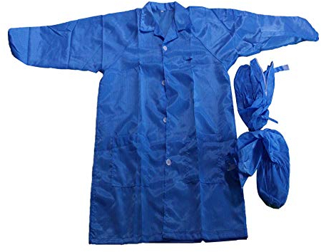 Othmro Einweg-Schutzoverall, staubdicht, Größe XL, Blau, 1 Stück