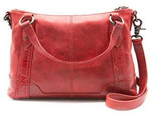 FRYE Damen Melissa Medium Crossbody Umhängetasche, rot