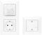 LEGRAND, Valena Life with Netatmo Starterpaket, Funk-Gateway m. schaltbarer Steckdose 16A (3680 W) & Master-Switch Kommen/Gehen, lokale Steuerung/per App/per Sprachbefehl (Alexa, Siri,..), 752196