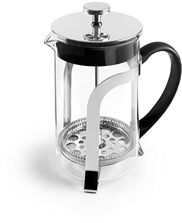 IBILI Caffettiera a stantuffo, 600 ml, borosilicato e acciaio inox 18/10