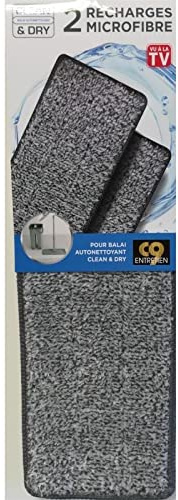 VENTEO - Lot De 2 Housses Microfibre Balai Auto Clean And Dry - Lot De 3 - Vendu Par Lot