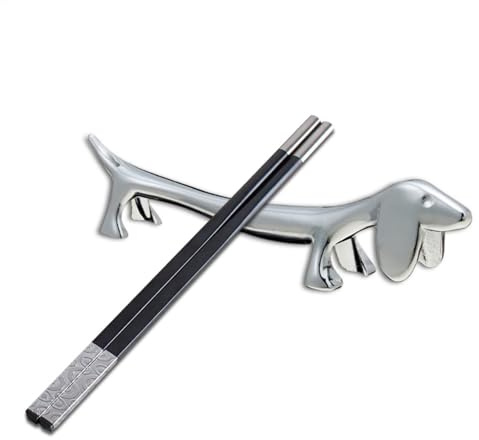 Lot de 8 porte-couverts pour table - En forme de chien mignon - Pour couverts, couverts, couteaux, fourchettes, cuillères, Noël