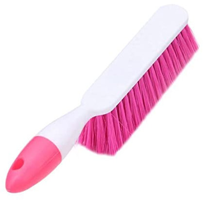 Grande spazzola per la pulizia con manico lungo e setole morbide, per casa, camera da letto, soggiorno, dormitorio, letto, divano, scopa piccola