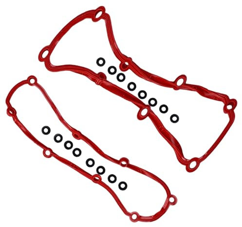 OTOZUM Guarnizioni Testata Motore Compatibile con Chrysler per Town per Country 2004 2005 2006 2007 2008 2009 2010 Set Guarnizioni Coperchio Valvola Motore Auto Sostituisci OEM: VS50599R Ricambi Auto