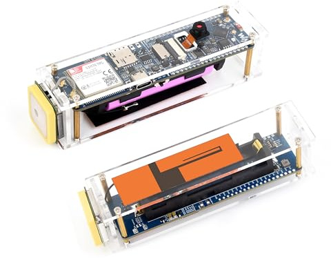 ESP32-S3 SIM7670G 4G Placa de desarrollo, posicionamiento LTE Cat-1/WiFi/Bluetooth/GNSS, cobertura global multibanda, cámara/antena integrada, adecuada para WiFi portátil 4G, panel solar o carga USB