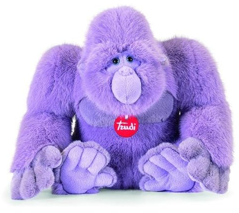 Trudi Gorilla Giorgio Animaux en Peluche idée Cadeau | 29x25x24cm Taille M | Animaux Exotiques | modèle 27924