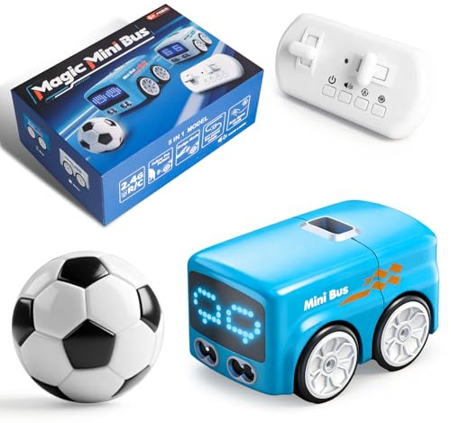 Indrnif Intelligentes Ferngesteuertes Auto mit Sensor, Mini Spielzeugauto mit 4 Fahrmodi und Automatischer Folge- Oder Ausweichfunktion, Kinderspielzeugauto, das Einer Vorgegebenen Route Folgen Kann