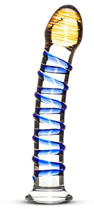 Dildo per il punto G e la prostata in vetro No. 1