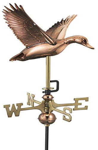 Espira Flying Duck Copper Cottage Weathervane