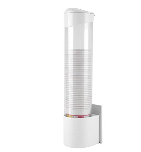 SHOPPING IN RETE Dispenser Porta Bicchieri Carta plastica Acqua e caffè distributore Colonna Muro