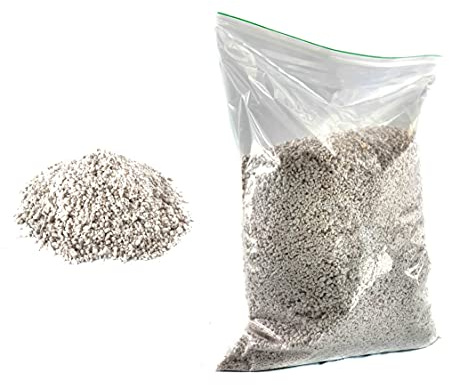 IVORYS-GARDEN Perligran Perlite für Pflanzen 10 L zur Verbesserung der Erde Granulat Substrat Gartenerde geeignet für Blähton Kokos Erde Light Mix Blumenerde Kräuter Chili Kakteen Tomaten Hochbeet