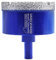SHDIATOOL Broca de Diamante 60mm Sierra Perforadora de Vástago Triangular Porcelana Cerámico Azulejo Granito Mármol