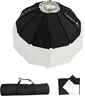 Aputure Lantern 65cm Softbox avec Bowens Mount pour Aputure 300x 300D II Amaran 200x 100x 60x (Lantern Softbox)