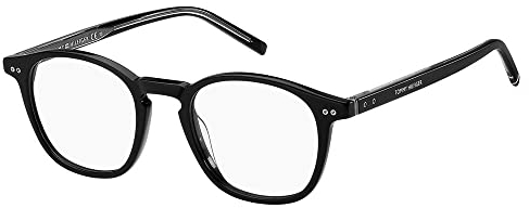 Tommy Hilfiger Th 1941 807/20 BLACK Eyewear Men's Acetate, Standard, 48