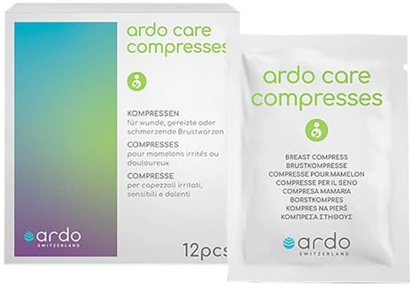 ARDO Care Compresses f.wunde schmerz.Brustwarzen 12 St