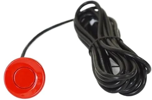 Radar De Recul Parktronic – Kit Capteurs Stationnement pour Voiture 1 Pièce Moniteur Radar Recul Détecteur Système D'indicateur D'alerte Sonore, 6 Couleurs Capteur de stationnement(Rouge)