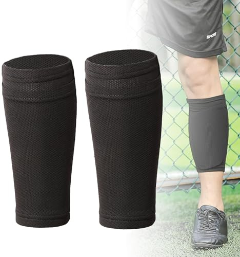 2 Stück Schienbeinschoner Halter,Schienbeinschoner Fußball Herren Guard,Schienbeinschonerhalter,Stutzen Ohne Socken,Stutzen Kinder Fußball Beinwärmer,Jungen Damen Schienbeinschoner Socken Halterung
