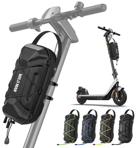 Pritok Sac de guidon étanche 2 l cordon élastique multicolore fermeture rapide portable pour trottinette Xiaomi Mijia Sedway Ninebot