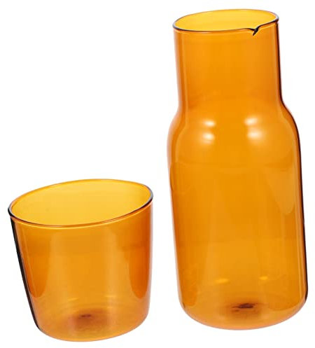 Alipis Botella De Vidrio para Escritorio Jarra De Agua Multifunción Artículo para Hogar