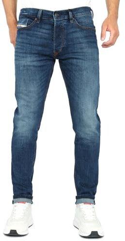 Diesel - Jeans da Uomo Slim Tapered Fit Stretch a Tubo - Tepphar-X RB062, Taglia: W33, Lunghezza: L32