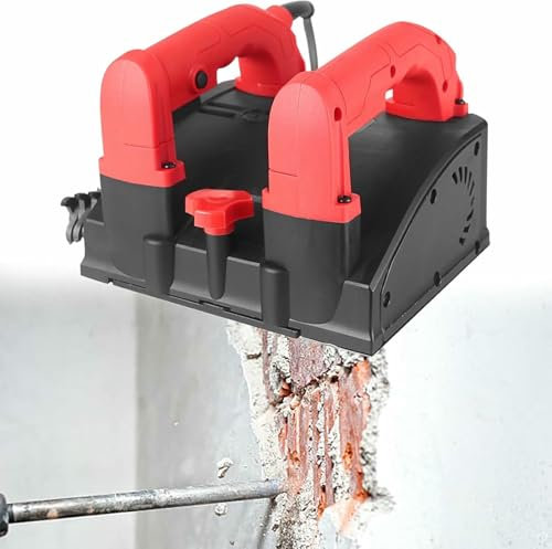 Electric Hand Planer with Vacuum Cleaner, Portable Concrete and Wall Planer for Efficient Shoveling of Putty and Paint