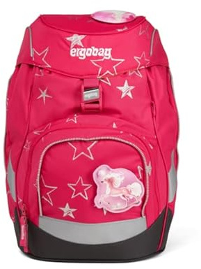 ergobag Unisex Jugend Prime School Backpack Set Rucksack, CinBearella (Rosa), Einheitsgröße